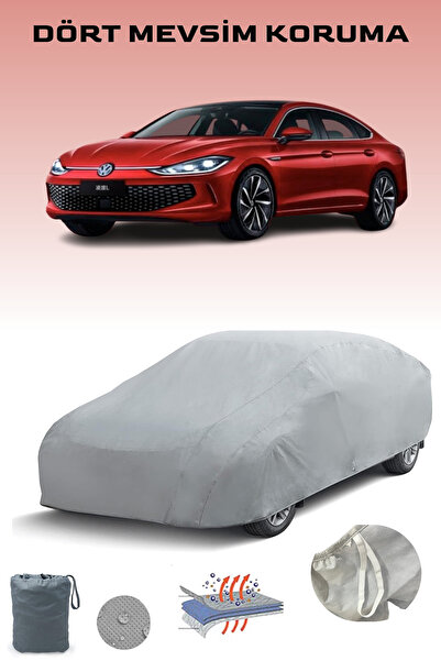 Breen غطاء سيارة فولكس فاجن لاماندو 1 باللون الرمادي، غطاء سيارة، خيمة سيارة