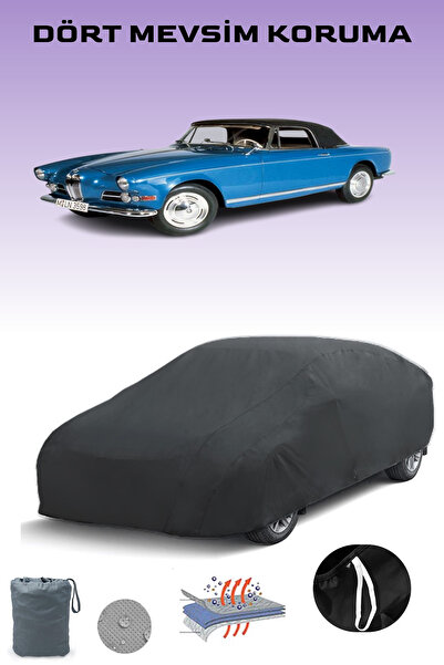 Breen غطاء سيارة أسود لسيارة بي إم دبليو 503 كابريوليه 1956 - 1959، غطاء سيارة، خيمة سيارة