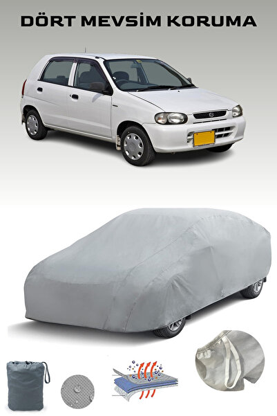 Breen Gray Suzuki Alto V Car Cover, Auto Cover, Car Tent