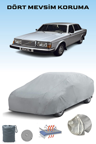 Breen غطاء سيارة فولفو 260 رمادي، غطاء سيارة، خيمة سيارة