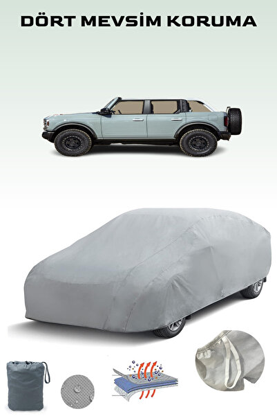 Breen غطاء سيارة فورد برونكو 6 ذو الأربعة أبواب باللون الرمادي، غطاء سيارة، خيمة سيارة