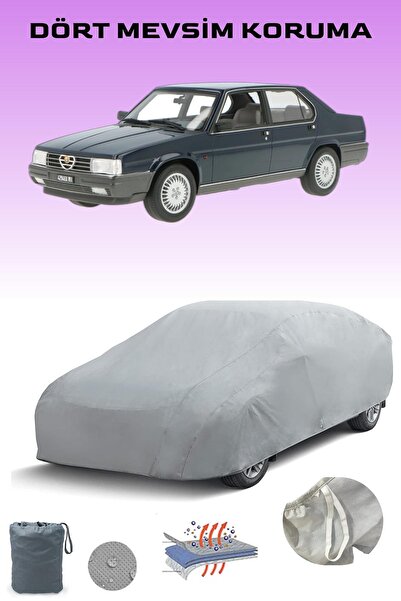 Breen غطاء سيارة ألفا روميو 90 باللون الرمادي، غطاء سيارة، خيمة سيارة