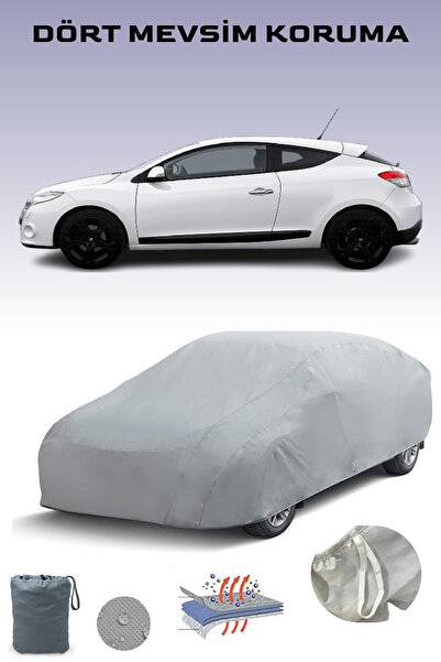 Breen غطاء سيارة رينو ميجان كوبيه 2008 - 2015 باللون الرمادي، غطاء سيارة، خيم...