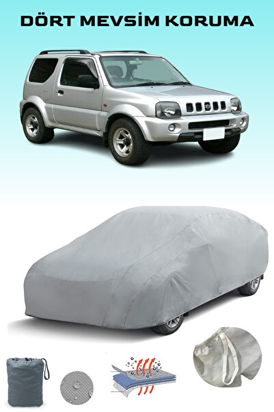 Breen Gray Suzuki Jimny 3 Car Tarpaulin, Auto Cover, Car Tent