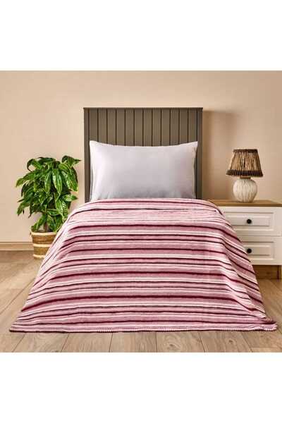 Evidea Soft Roselle Tek Kişilik Battaniye - Pembe - 150x200 cm