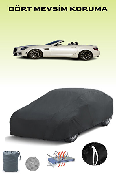 Breen غطاء سيارة مرسيدس SLK 55 AMG (R172) أسود اللون، موديلات 2012 - 2016، غطاء سيارة، خيمة سيارة
