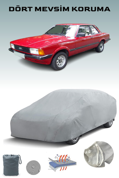 Breen غطاء سيارة فورد تاونوس رمادي، غطاء سيارة، خيمة سيارة