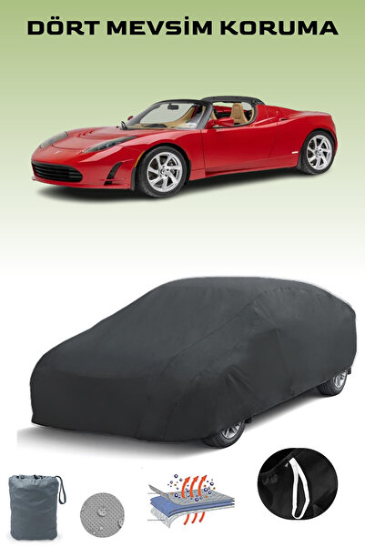 Breen غطاء سيارة تيسلا رودستر 1 أسود، غطاء سيارة، خيمة سيارة