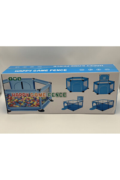 JHT Tarc de joacă cu 24 de mingi pentru copii, fabricat din material textil și metal, 1 an +