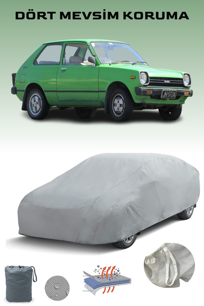 Breen غطاء سيارة تويوتا ستارلت 2 رمادي اللون، غطاء سيارة، خيمة سيارة