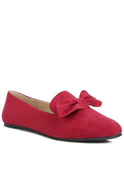 london Rag Women Red Bow Loafer