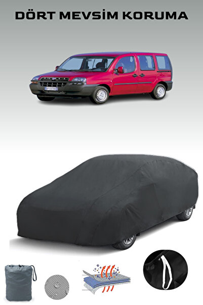 Breen غطاء سيارة فيات دوبلو أسود 2001 - 2004، غطاء سيارة، خيمة سيارة