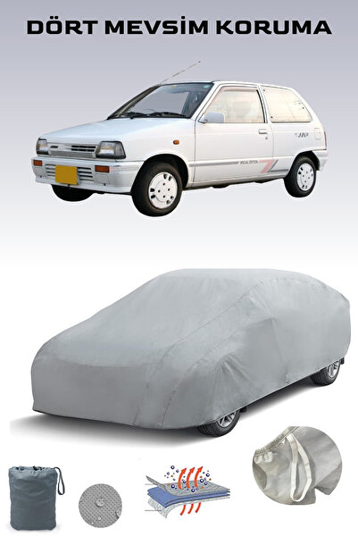 Breen Gray Suzuki Alto 2 Car Tarpaulin, Auto Cover, Car Tent