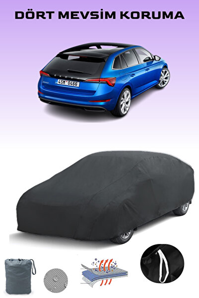 Breen غطاء سيارة سكودا سكالا 2018 - 2021 أسود، غطاء سيارة، خيمة سيارة