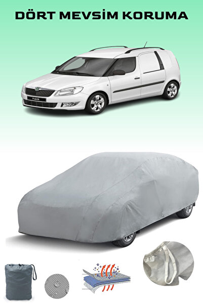 Breen غطاء سيارة سكودا براكتيك رمادي اللون، غطاء سيارة، خيمة سيارة