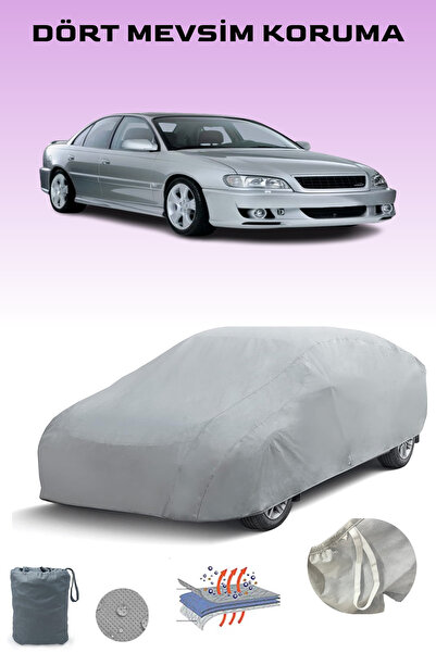 Breen Gray Opel Omega B Car Tarpaulin, Auto Cover, Car Tent
