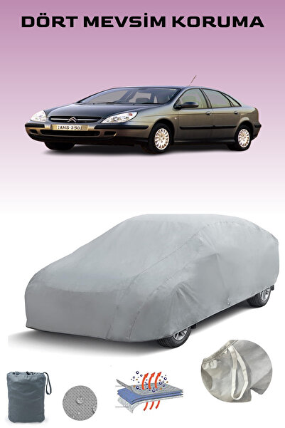 Breen غطاء سيارة رمادي لسيتروين C5 هاتشباك 2001 - 2004، غطاء سيارة، خيمة سيارة