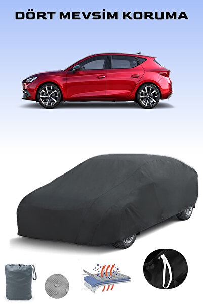Breen غطاء سيارة سيات ليون 4 أسود، غطاء سيارة، خيمة سيارة