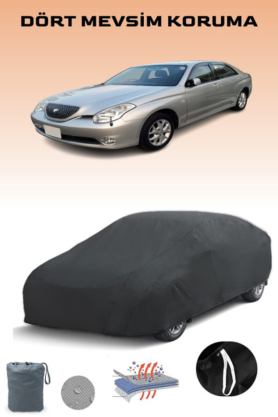 Breen غطاء سيارة تويوتا فيروسا أسود، غطاء سيارة، خيمة سيارة