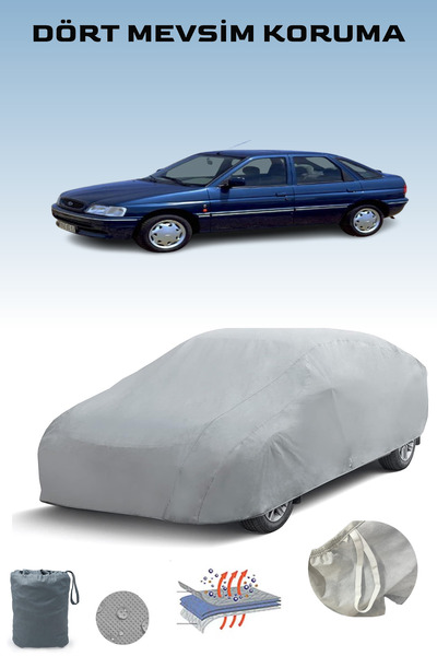 Breen غطاء سيارة فورد إسكورت 6 هاتش رمادي اللون، غطاء سيارة، خيمة سيارة