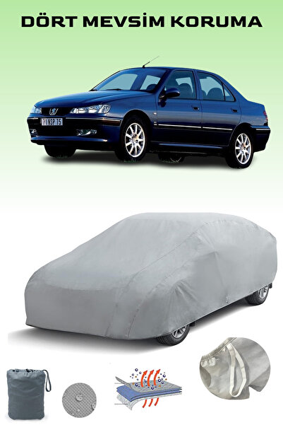 Breen غطاء سيارة رمادي لبيجو 406 موديل 1999 - 2004، غطاء سيارة، خيمة سيارة