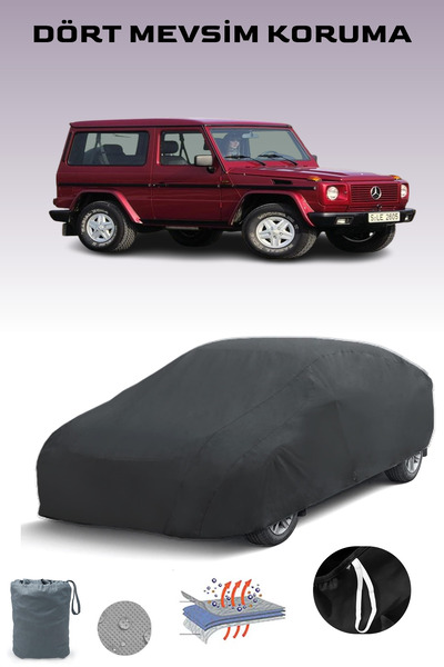 Breen غطاء سيارة مرسيدس G-Series Kurz (W463) أسود اللون، موديلات 1990 - 2000،...