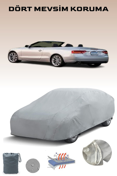 Breen غطاء سيارة رمادي لأودي A5 كابريوليه 2012 - 2021، غطاء سيارة، خيمة سيارة