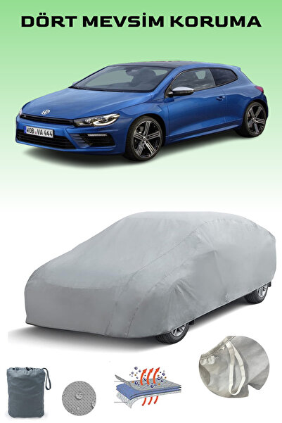 Breen غطاء سيارة فولكس فاجن سيروكو آر 2014 - 2021 باللون الرمادي، غطاء سيارة، خيمة سيارة