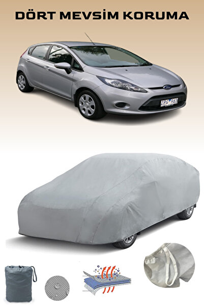 Breen غطاء سيارة فورد فييستا 7 باللون الرمادي، غطاء سيارة، خيمة سيارة
