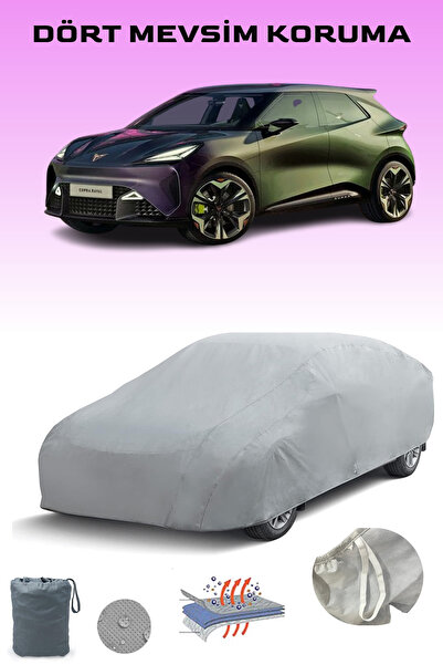 Breen غطاء سيارة رمادي من نوع كابرا رافال كونسيبت، غطاء سيارة، خيمة سيارة