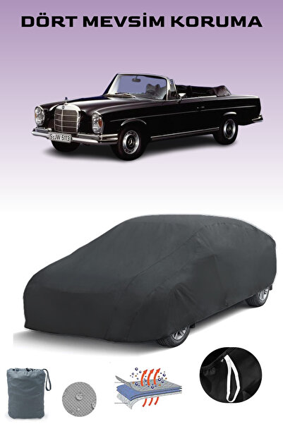 Breen غطاء سيارة مرسيدس كابريوليه (W111/112) أسود اللون، موديلات 1961 - 1971،...