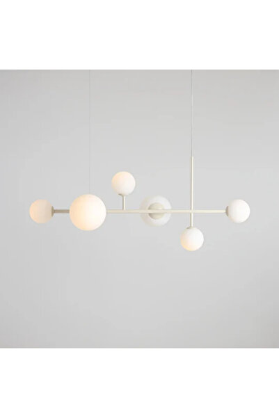 RONİSU AYDINLATMA Dioris Camlı Sıralı Avize RA-AVZ- 3092-81-47