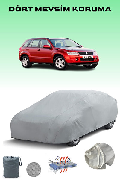 Breen غطاء سيارة رمادي لسوزوكي إسكودو / جراند فيتارا 5 أبواب 2005 - 2007، غطا...