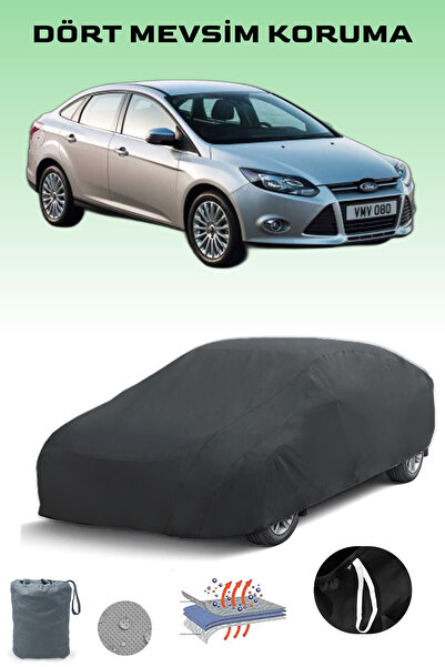 Breen غطاء سيارة فورد فوكس 3 سيدان أسود، غطاء سيارة، خيمة سيارة