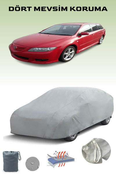 Breen Gray Mazda 6/Atenza Wagon 2002 - 2005 Car Cover, Auto Cover, Car Tent