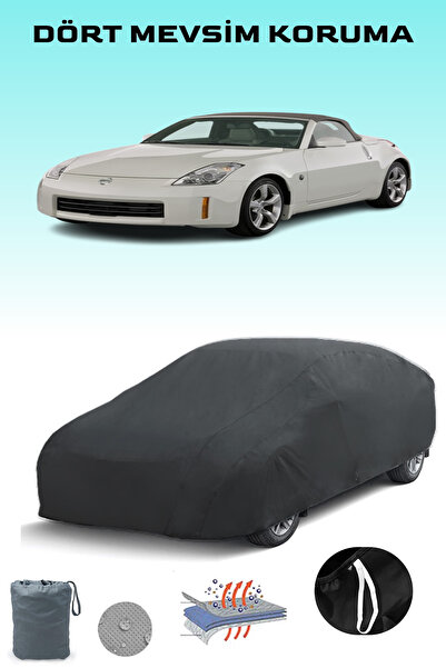 Breen غطاء سيارة نيسان 350Z رودستر 2008 - 2009 أسود، غطاء سيارة، خيمة سيارة