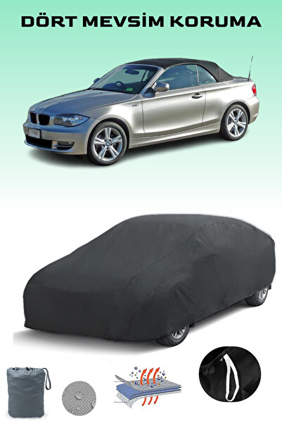 Breen غطاء سيارة أسود لسيارة بي إم دبليو الفئة الأولى كابريوليه (E88) 2008 - 2010، غطاء سيارة، خيمة سيارة
