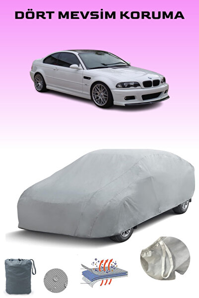 Breen غطاء سيارة رمادي لسيارة بي إم دبليو إم3 كوبيه (إي46) موديلات 2000 - 2006، غطاء سيارة، خيمة سيارة