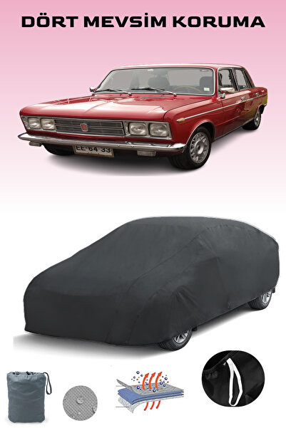 Breen Black Fiat 125 1967 - 1972 Car Cover, Auto Cover, Car Tent