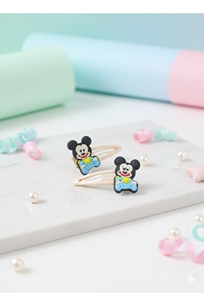 Shiklik Set de 2 catarame cu fixare rapidă pentru fete, model Disney Daisy Duck