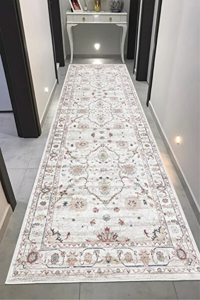 VOPTEKS Renkli Halı Yolluk Makinede Yıkanabilir Halı Kaymaz Taban Halı