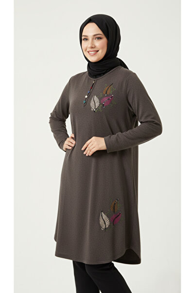 YENİAY TEKSTİL UZUNKOLLU KIŞLIK KADIN TESETTÜR (BÜYÜK BEDEN)