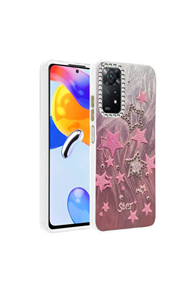 UnDePlus حافظة لهاتف Xiaomi Redmi Note 12 Pro 4G / Note 11 Pro غطاء ذو نمط منقوش ملون ولامع