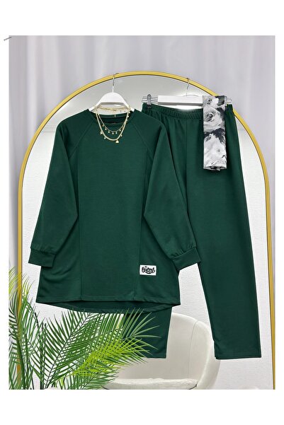 YEDİLALE Stitched Transitional Piece Casual Women's Double Set