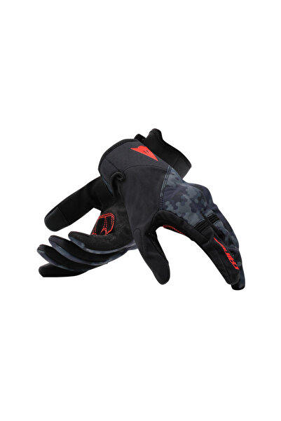 Dainese İnterpyd Black Grey Camo Tekstil Eldiven