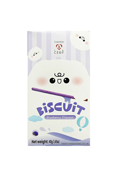 ENERGY SNACK SHOP Tokimeki Biscuit Stick Blueberry 40g