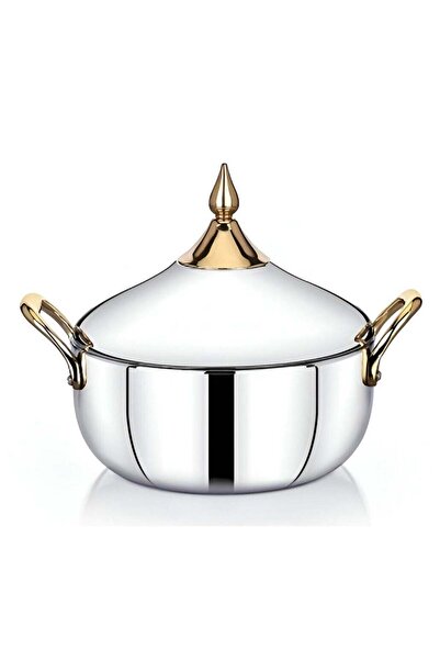 AVCI HOME MAKER قدر طهي ALIA سعة 7500 مل فضي اللون - قدر طهي فاخر من الفولاذ ...