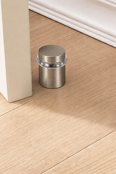 BERFİNO Metal Kapı Stoperi Zemin Tipi – Darbe Önleyici Kapı Tutucu (Vida & Dübel Dahil)