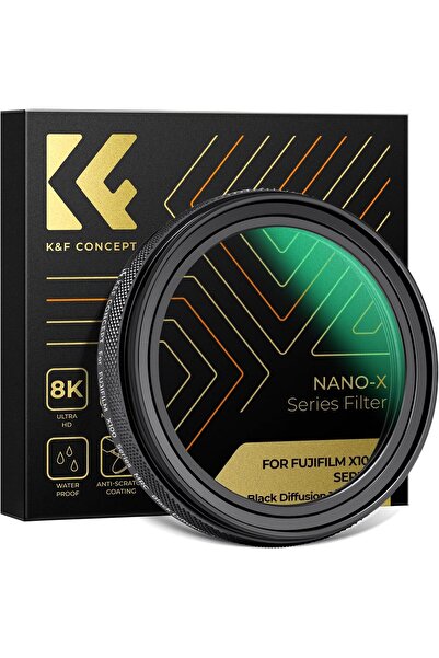 K&F CONCEPT Black-Mist Diffusion Filter Compatible with Fujifilm X100/X100F/X100S/X100T/X100V/X100VI