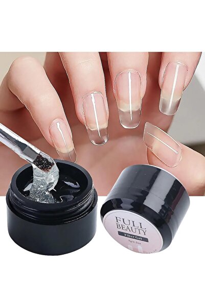 Arabest Fiber Extender Gel for Nail Repair, Clear Base Gel Designed for Women (5 g, 1 Pack)